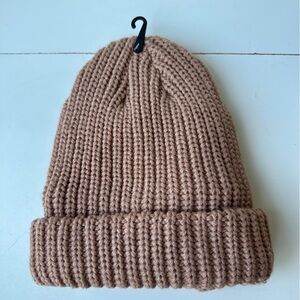 Women’s Beanie Tan hat  Good For Winter